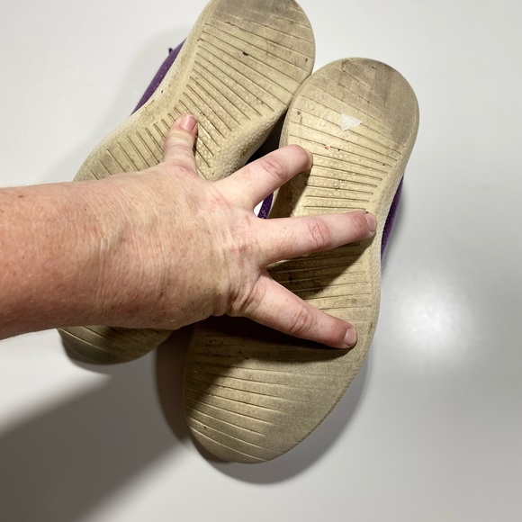 All Birds Woman’s Purple Wool Lace Up Washable Sneakers Size 8 - Picture 16 of 16